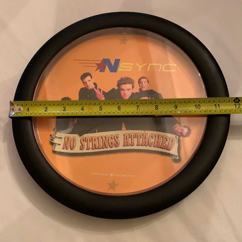 Nsync No Strings Attached Wall Clock - image 3